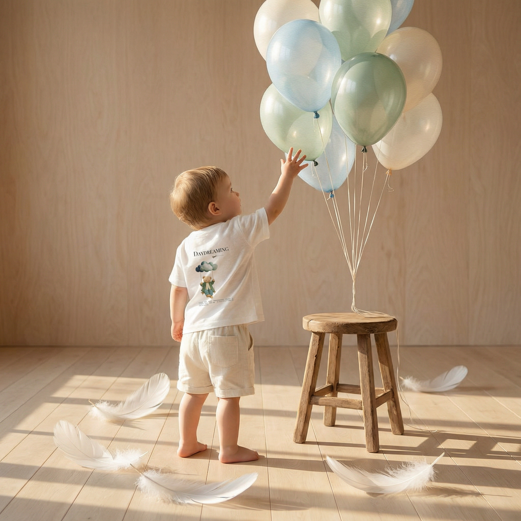 Sweetnessclub Dreamers Collection – "Daydreaming /m" Baby Tee