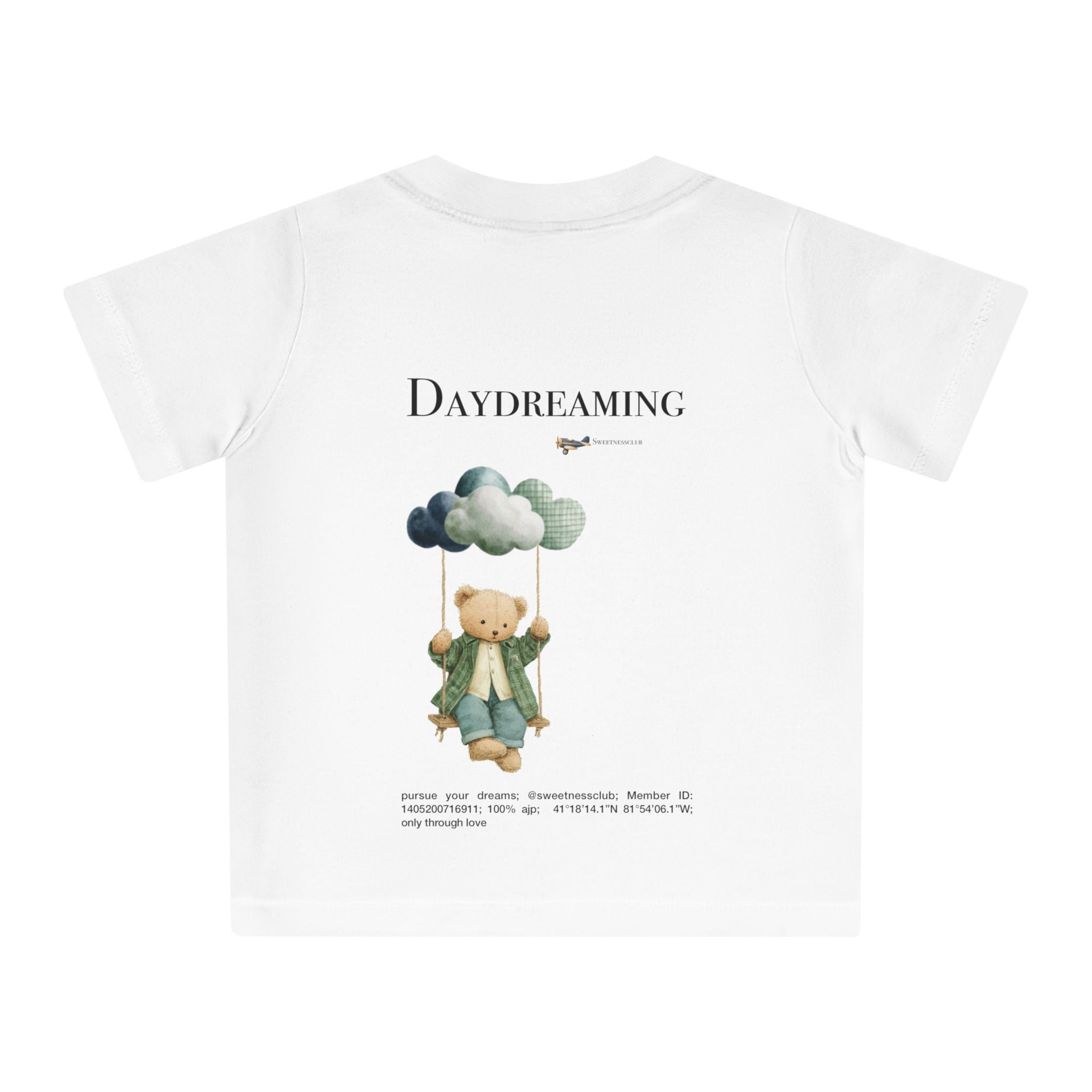 Sweetnessclub Dreamers Collection – "Daydreaming /m" Baby Tee