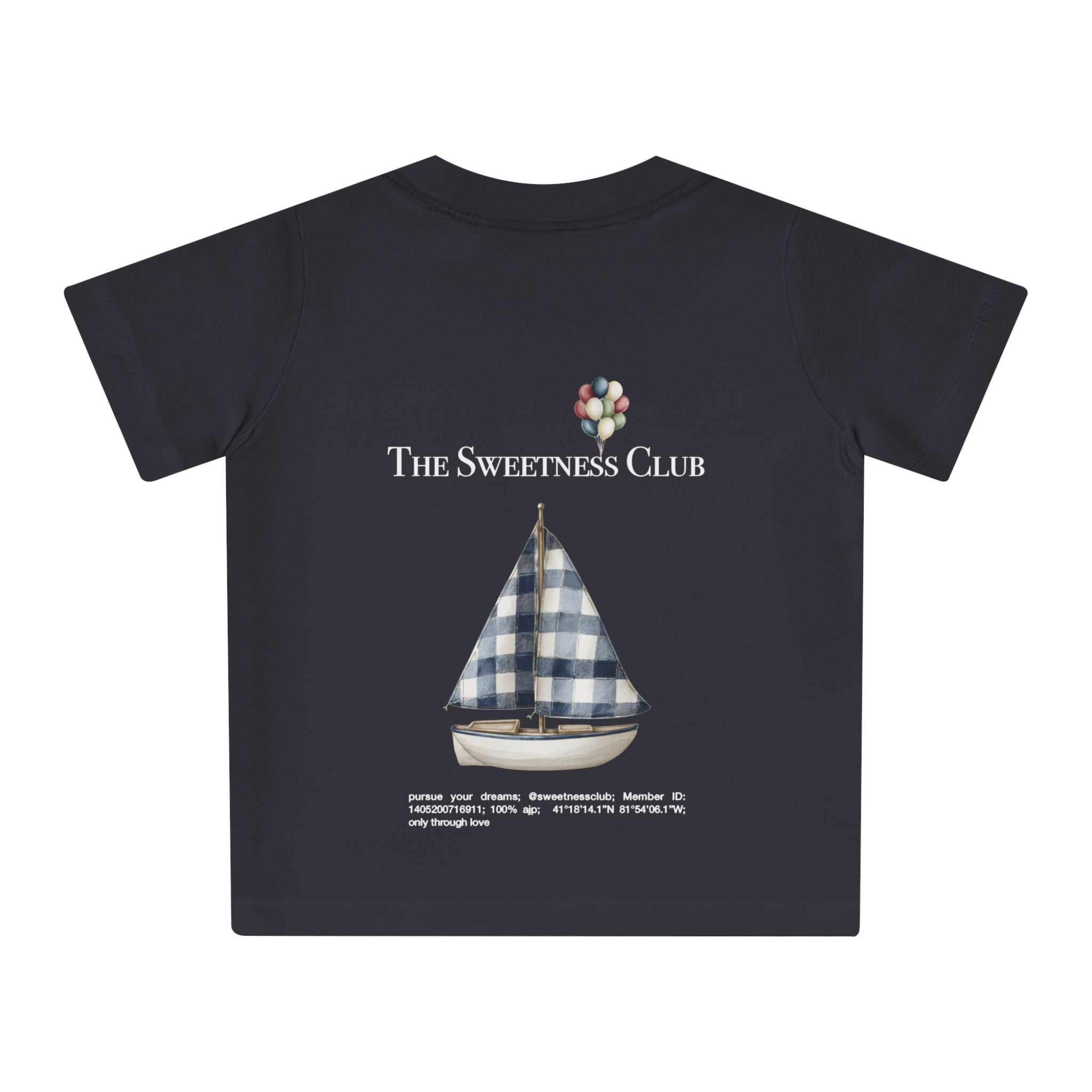 Sweetnessclub Toys Collection – "Waves & Wishes" Baby Tee